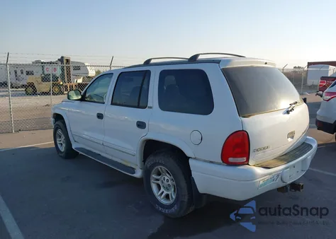 2002 Dodge Durango Slt из США, поврежденный, VIN 1B4HS48N62F117776